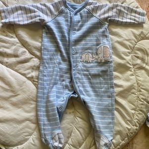 Little me 6 month footie